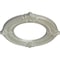 Ekena Millwork Benson Ceiling Medallion (Fits Canopies up to 6 1/8"), 11 1/8"OD x 6 1/8"ID x 5/8"P, Flash Copper CM11BNFCS - alternate 5